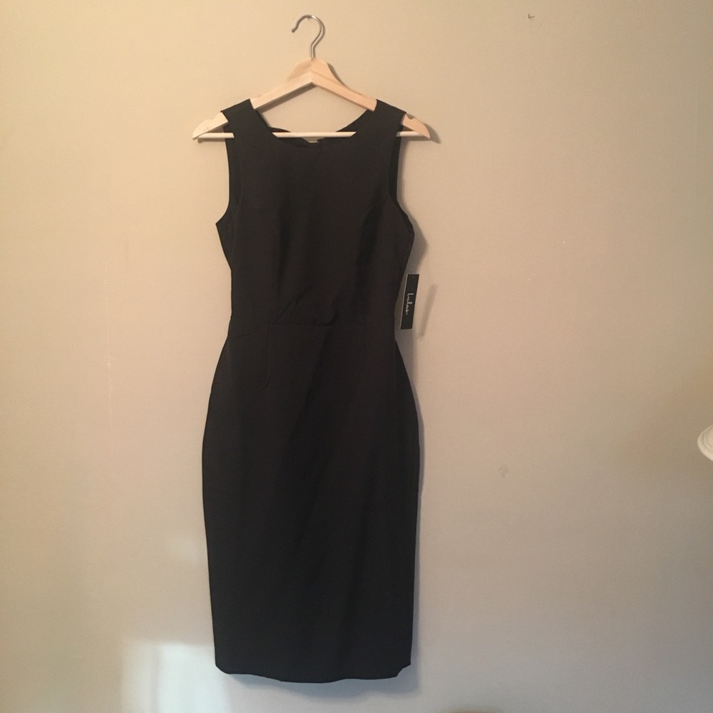 Lulu’s | backless black dress